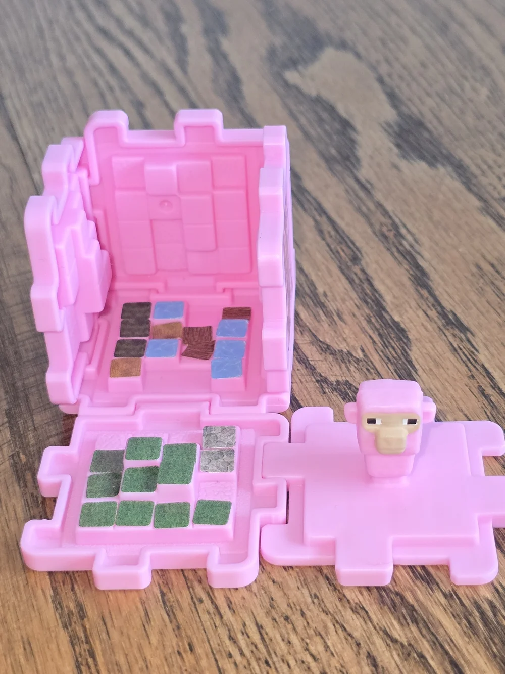 Minecraft movie pink
